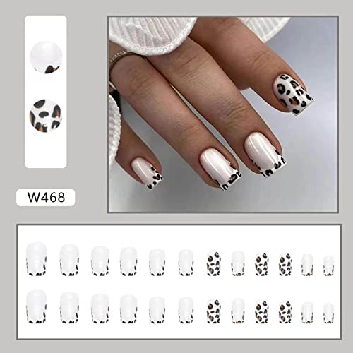 Leopard Print Acrylic Nail Design Set for 100 Custom Stylish Trendy Manicures - Image 2