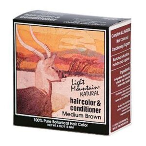 Light Mountain Natural Hair Dye