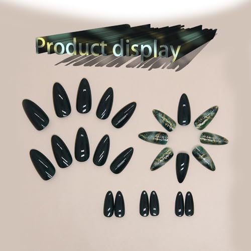 Lime Green Short Acrylic Nail Design 100-Piece Set for Stylish Nail Art - Image 4