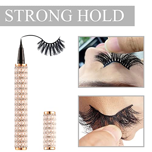 0.15 oz Liquid Eyeliner Adhesive for Long-Lasting Hold and Easy Application - Image 2
