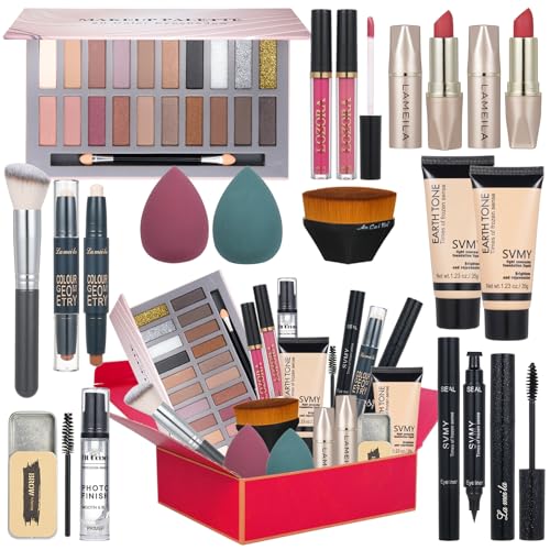 6-Piece Assorted Color Liquid Eyeshadow Set for All Skin Tones