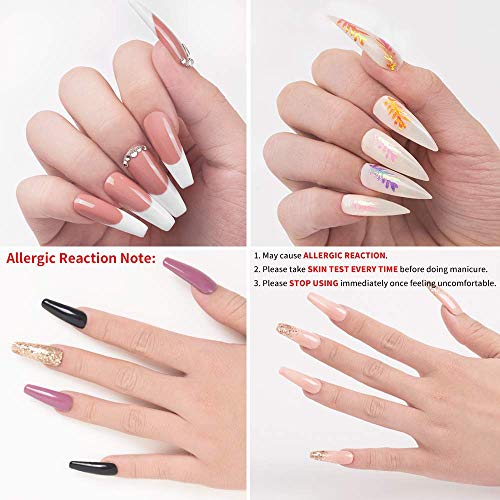 Complete Liquid Gel Extension Kit for Easy Application and Long-Lasting Salon Results - Image 3