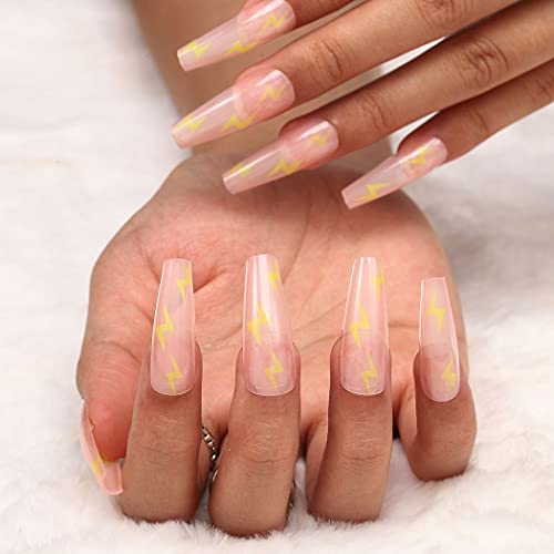 Loki-Inspired Acrylic Nail Design Set for Stylish Nail Art Enthusiasts