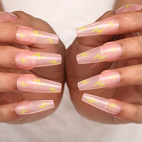 Loki-Inspired Acrylic Nail Design Set for Stylish Nail Art Enthusiasts - Image 6