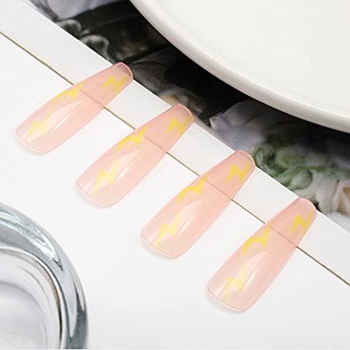 Loki-Inspired Acrylic Nail Design Set for Stylish Nail Art Enthusiasts - Image 3