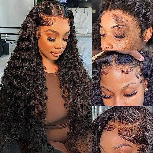 22 Inch Long Black Human Hair Wig for Women Natural Look and Feel - Image 3
