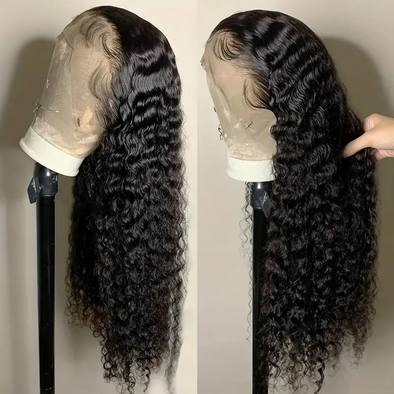 22 Inch Long Black Human Hair Wig for Women Natural Look and Feel - Image 2