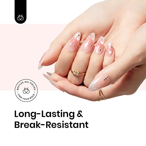 Long Clear Acrylic Nails - Image 7