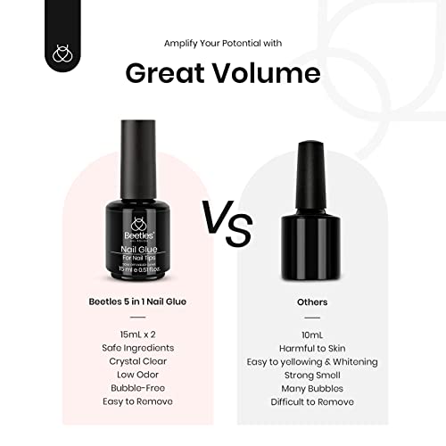 Long Clear Acrylic Nails - Image 9