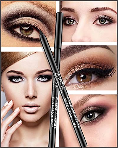 Long-lasting Black Eyeliner Pencil, All-Day Wear, 0.12 oz Size - Image 6