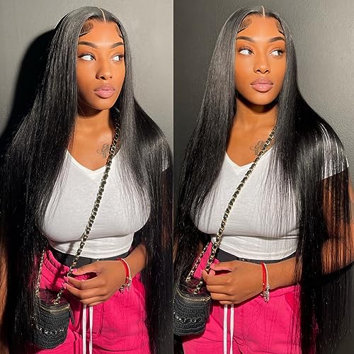 Long Straight Wig Human Hair