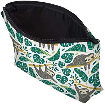 LOOMILOO Women's Sloth Cosmetic Bag Waterproof, Spacious Travel Toiletry Organizer Pouch - Image 7