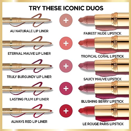 L'Oréal Paris Colour Riche Satin Lipstick Tickled Pink Creamy Hydrating Argan Oil 1 Count - Image 6