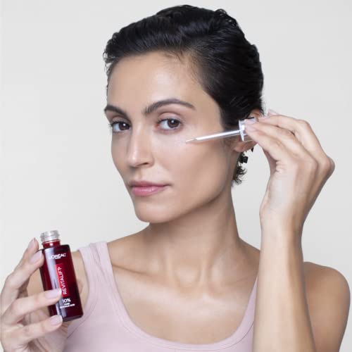 L'Oreal Paris Revitalift 10% Pure Glycolic Acid Face Serum, Visibly Evens Tone & Reduce Wrinkles, Fragrance Free 1.0 fl oz (30ml) - Image 6