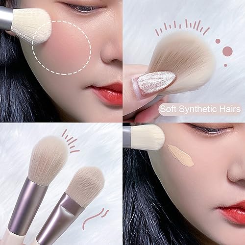 Makeup Brush with Ergonomic Handle for Flawless Application and Blending - Image 4