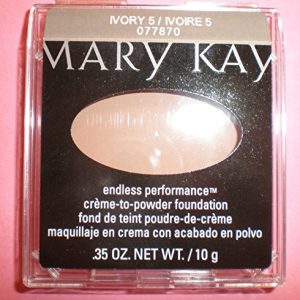 Mary Kay Ivory 5 Creme-to-Powder Foundation 0.5 oz New Smooth Finish Formula
