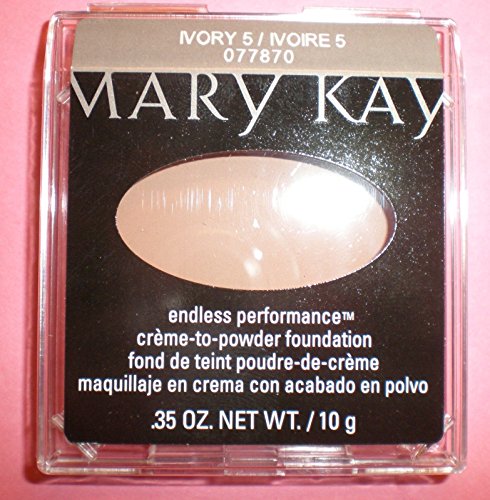 Mary Kay Ivory 5 Creme-to-Powder Foundation 0.5 oz New Smooth Finish Formula