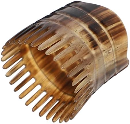 Massage Comb Scalp Massager Hair Comb Cleaning Brush Scrubber Brush Horn Comb Massage Hair Comb Mustache Comb Hair Growth Massager Shun Horn Consumption Man Horns