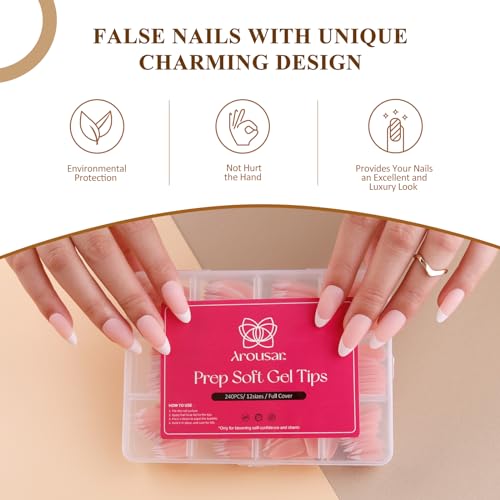 Matte Almond Shape Acrylic Nail Design - Image 4