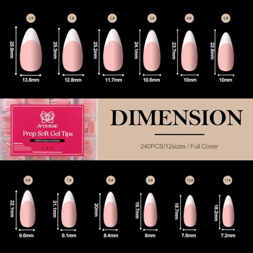 Matte Almond Shape Acrylic Nail Design - Image 6