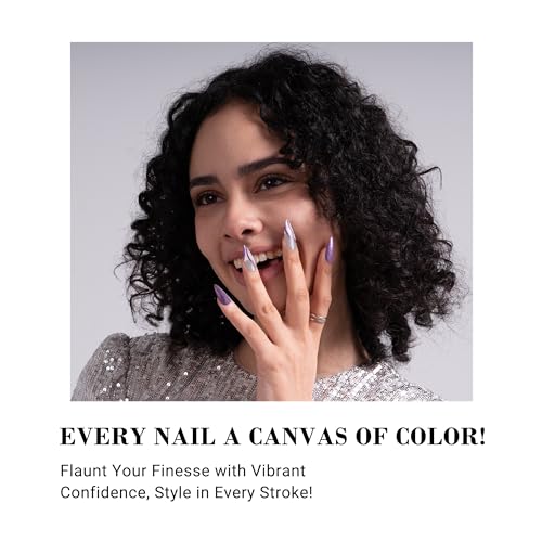Melodysusie 6 Vibrant Colors Gel Nail Polish Set for Professional Home Manicure - Image 8
