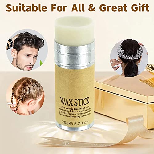 Men's Strong Hold Hair Styling Wax with All-Day Shine, 100g - Image 7