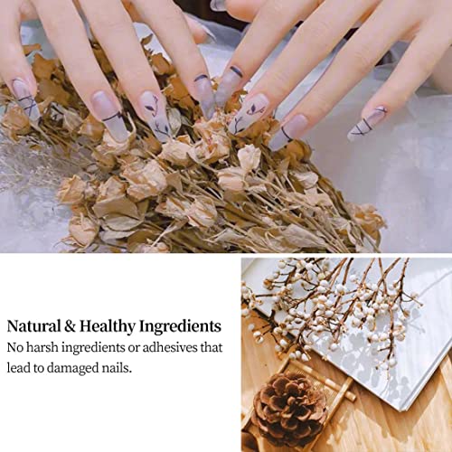 Nail Polish Base and Top Coat Duo Set 15ml Each for Smooth Long-Lasting Wear - Image 5