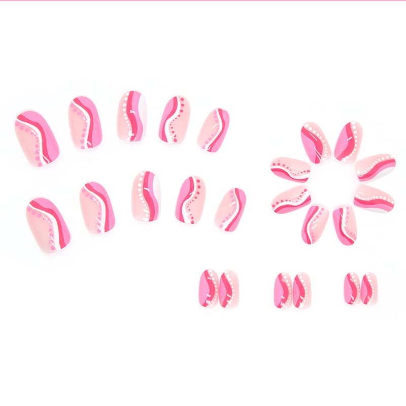 Natural Ballerina Acrylic Nails - Image 4