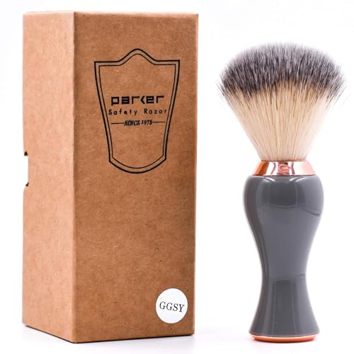 Natural Hair Shaving Brush for Men, Soft Bristles for Ultimate Comfort and Smooth Shave