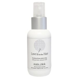 "Natural Hair Spray: Easy-to-Use Bottle"