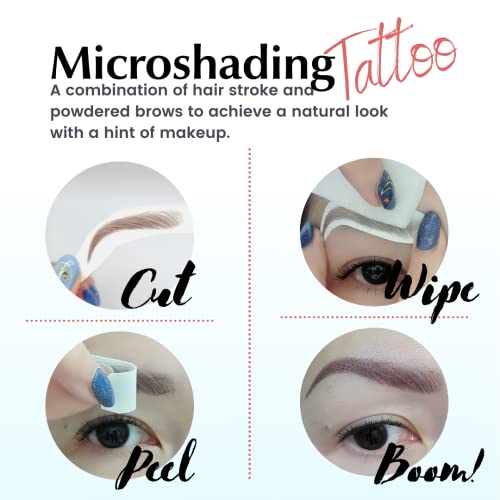 Natural Human Hair Eyebrow Extensions for Full Defined Brows - 1 Pair - Image 8