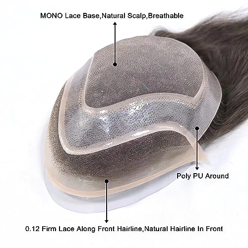 Natural Human Hair Topper for Volume and Coverage, Various Colors Available - Image 2