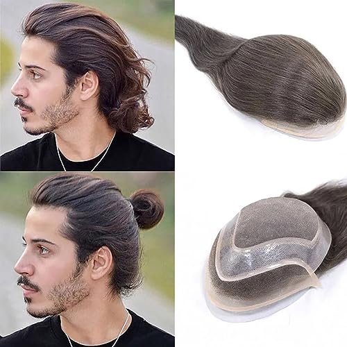 Natural Human Hair Topper for Volume and Coverage, Various Colors Available