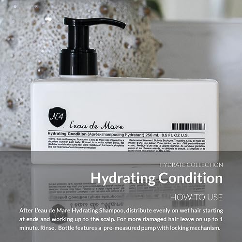 No. 4 Leave-In Hydrating Hair Conditioner Treatment 8.5 oz Bottle - Image 4
