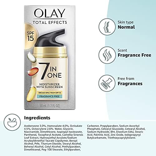 Olay Total Effects, 7 in 1, Fragrance Free, 1.7 oz (Pack of 4) - Image 11