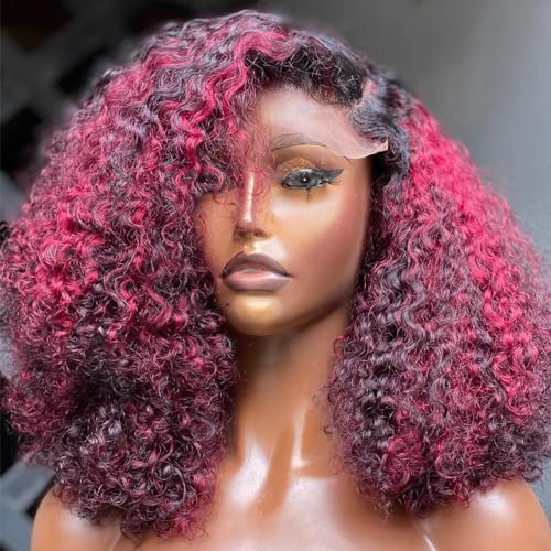 Ombre Curly Wig Human Hair - Image 3