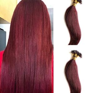 Ombre Brown to Blonde Human Hair Ponytail Extension 22 Inch