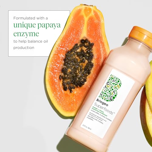 Nourishing Papaya Hair Conditioner with Extract 12 oz for Shiny Hair - Image 3