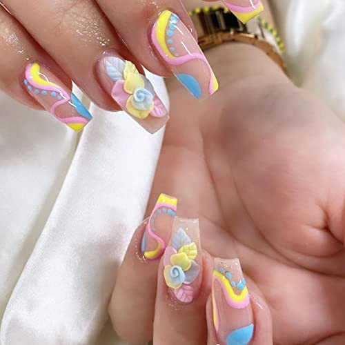 Pastel Acrylic Nail Ideas - Image 3