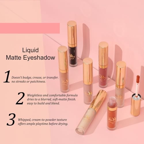 Peach Shimmer Liquid Eyeshadow 10ml Long-lasting Formula for All-Day Glamour - Image 6