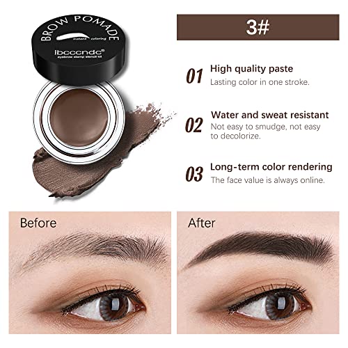 Luminous Eyebrow Pencil - Natural Finish, 5 Shade Options for Every Look - Image 2