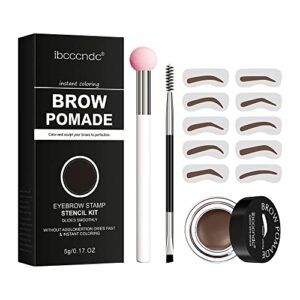 Luminous Eyebrow Pencil - Natural Finish, 5 Shade Options for Every Look