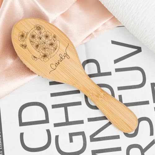 Personalized Wooden Hair Brush