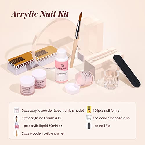 24-Count Pink Acrylic Nails Clear, Durable and Easy Application for a Stylish Look - Image 2