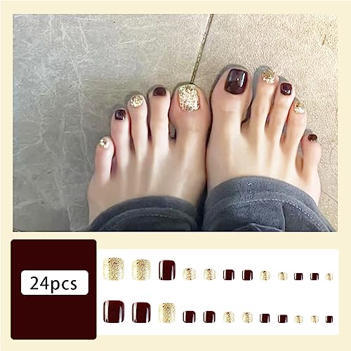 Pink And Yellow Acrylic Nails - Image 2