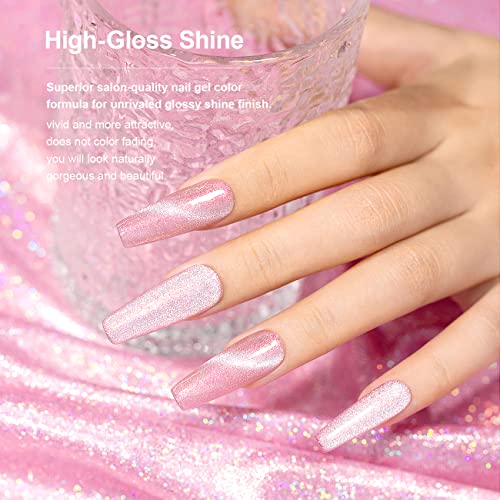 Pink Gel Nail Polish - Image 3