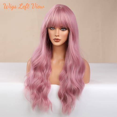 Pink Human Hair Wig - Image 6