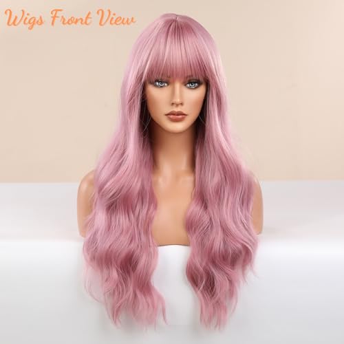 Pink Human Hair Wig - Image 7