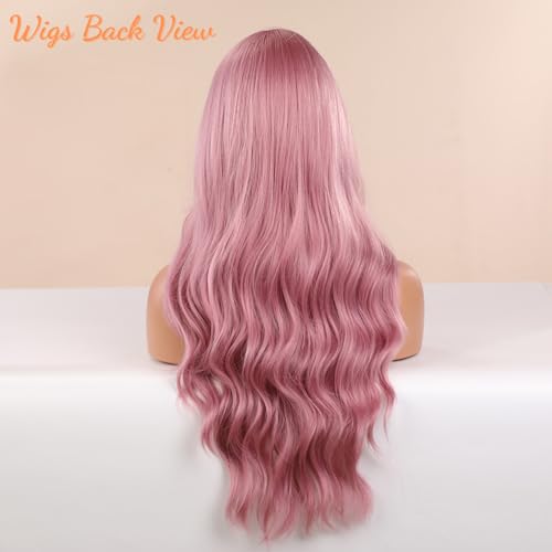 Pink Human Hair Wig - Image 9