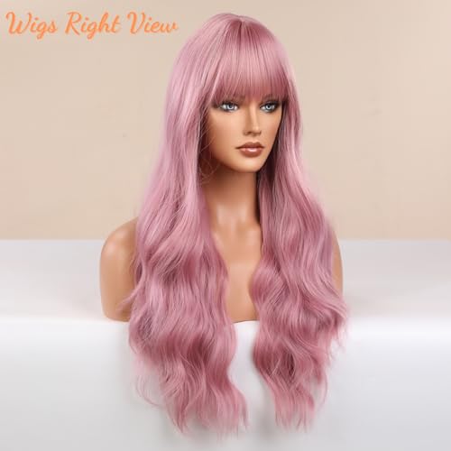 Pink Human Hair Wig - Image 8